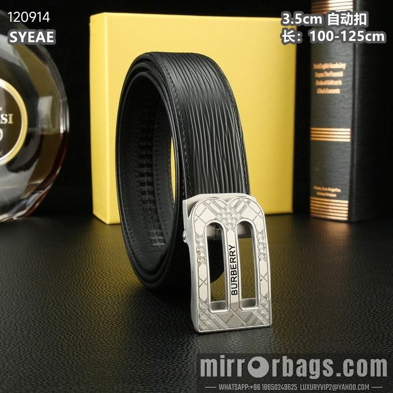 Replica Burberry belt 35mmX100-125cm 8L88