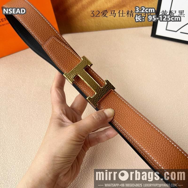 Replica Hermes belt 32mmX95-125cm 8L33