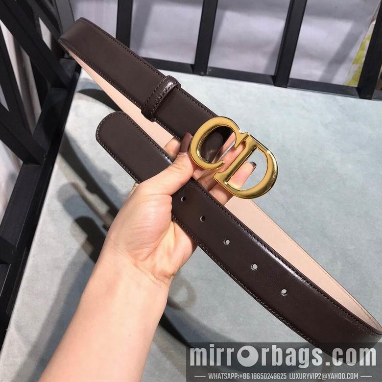 Replica Dior Belt 34mmX95-125cm 7D28
