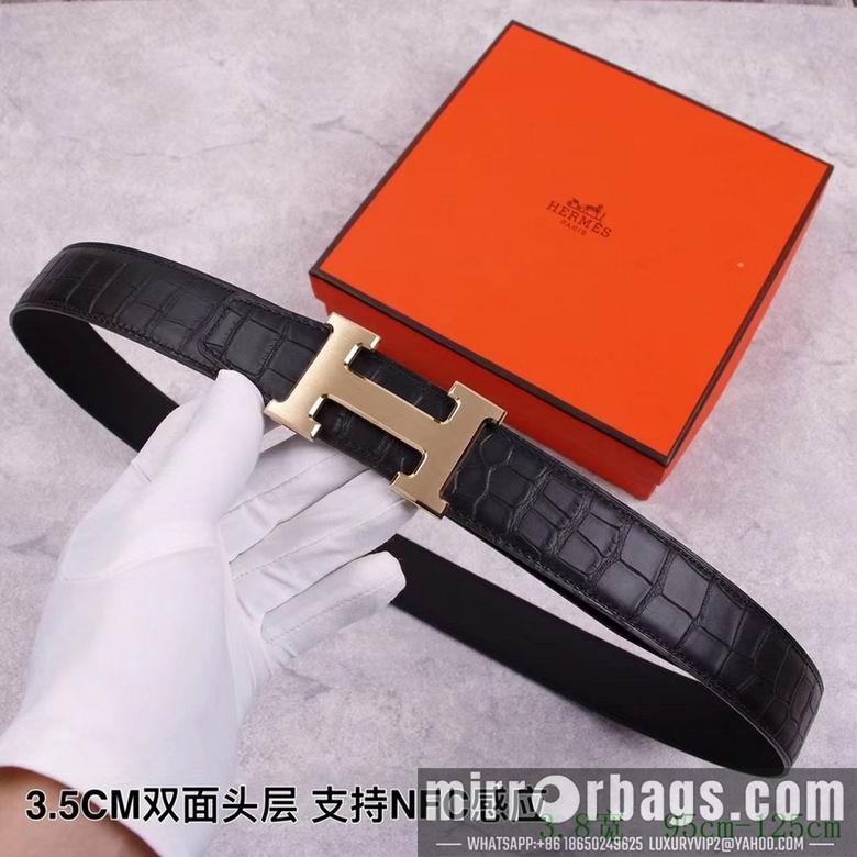 Replica Hermes Belt 38mmX95-125cm 7D88