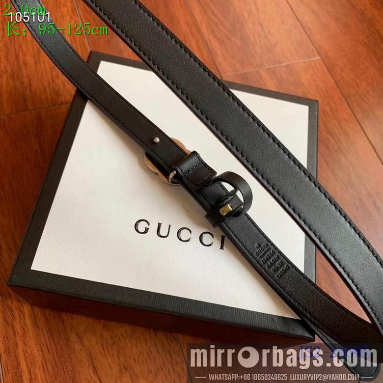 Replica Gucci belt 20mm 95-125cm 8L01