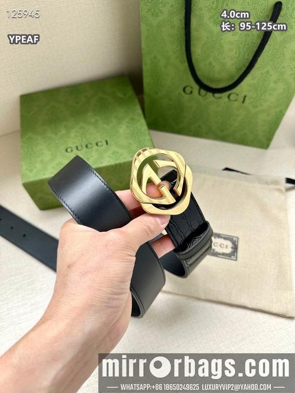Replica Gucci belt 40mmX95-125cm 8L73