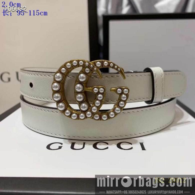 Replica Gucci belt 20mm 95-115cm 8L01