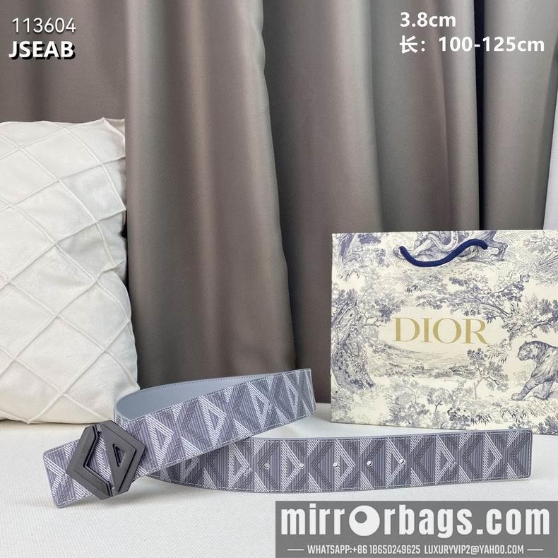 Replica Dior belt 38mmX100-125cm 8L02