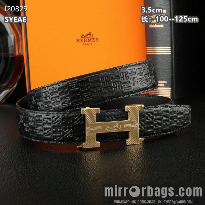 Replica Hermes belt自动带 35mmX95-125cm 8L072005