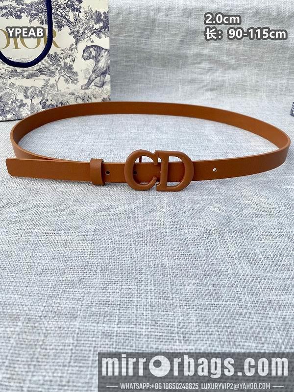 Replica Dior belt 20mmX90-115cm 8L23
