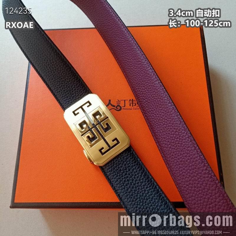Replica Givenchy belt 34mmX100-125cm 8L02