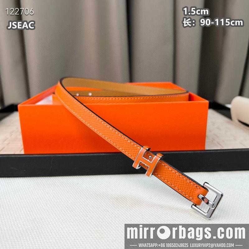 Replica Hermes belt 15mmX90-115cm 8L04