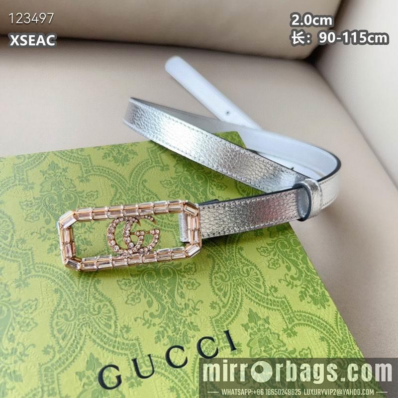 Replica Gucci belt 20mmX90-115cm 8L23