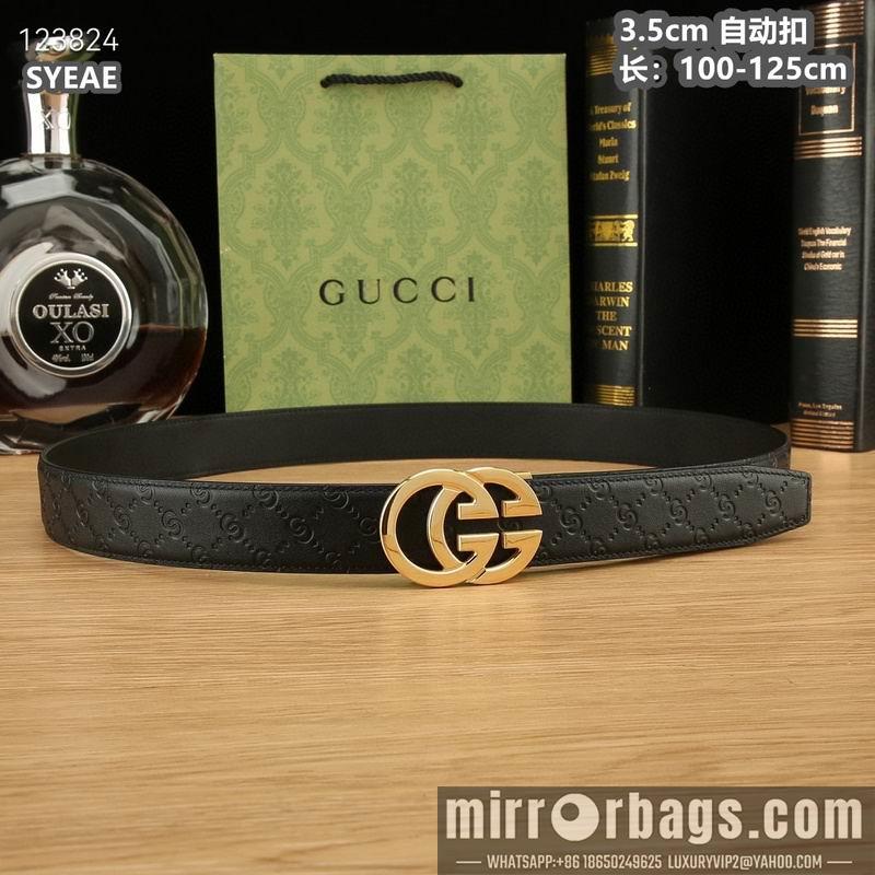 Replica Gucci belt 35mmX100-125cm 8L44