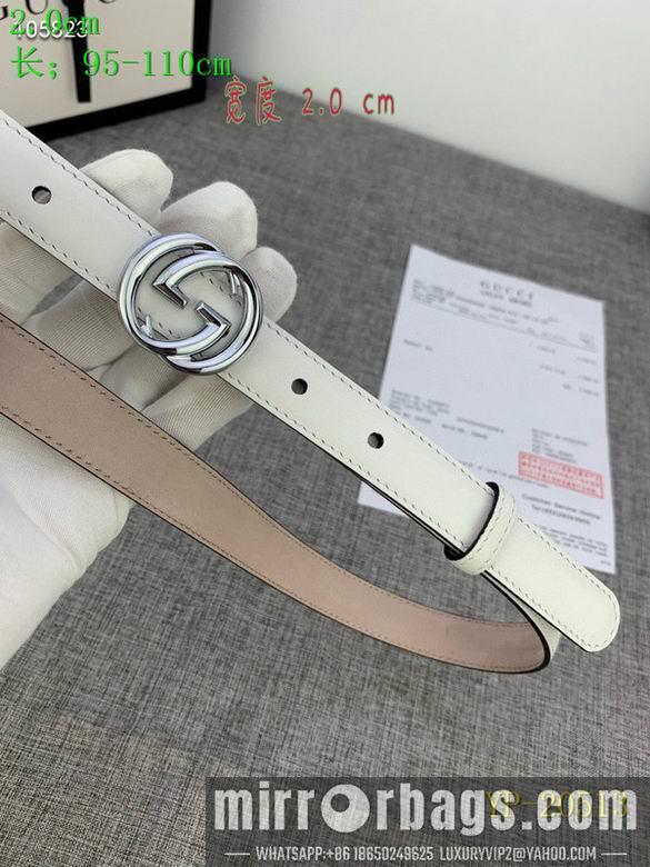 Replica Gucci belt 20mm 95-110cm 8L01