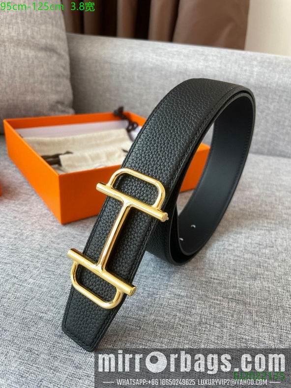 Replica Hermes Belt 38mmX95-125cm 7D115