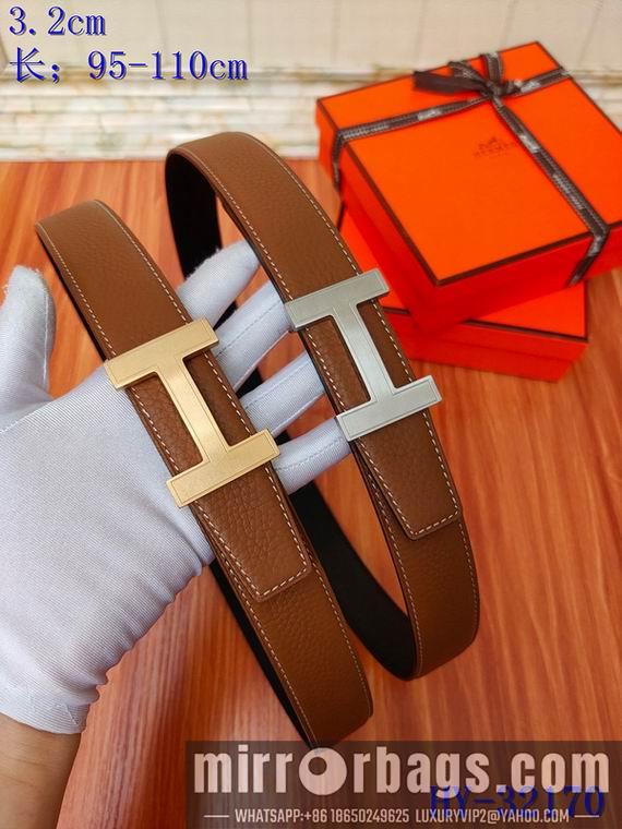 Replica Hermes Belt 32mmX95-110cm 8L08