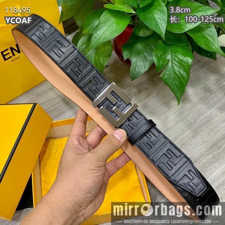 Replica Fendi belt 38mmX100-125cm 8L02