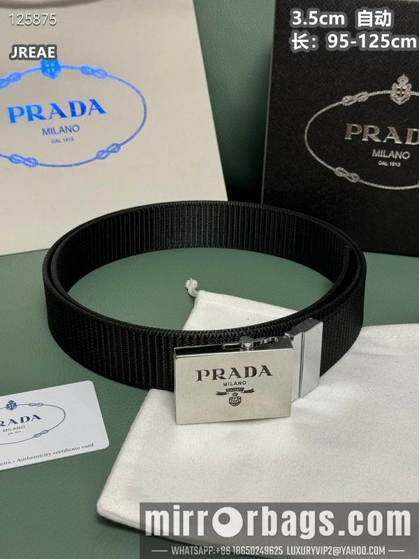 Replica Prada belt 35mmX95-125cm 8L47