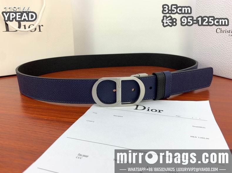 Replica Dior belt 35mmX95-125cm 8L14