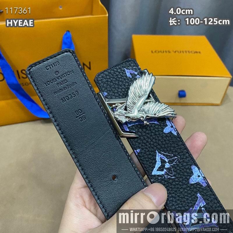 Replica LV belt 40mmX100-125cm 8L42