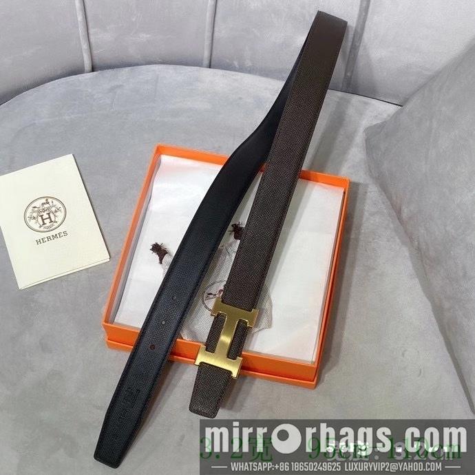Replica Hermes Belt 32mmX95-110cm 7D18