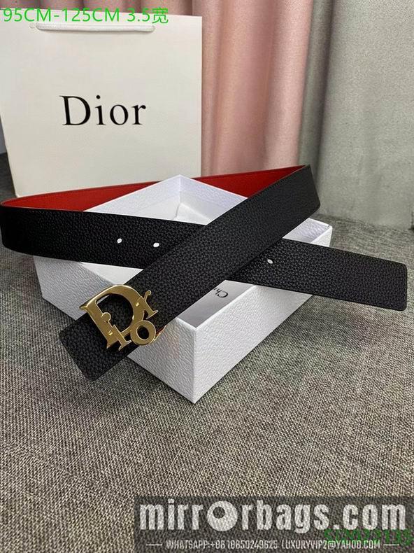 Replica Dior belt 35mmX95-125cm 7D18