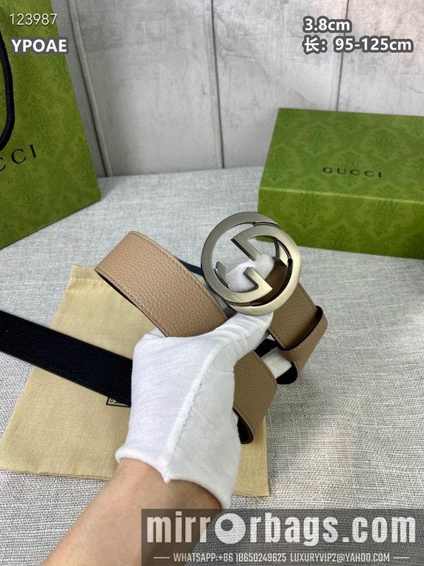 Replica Gucci belt 38mmX95-125cm 8L10