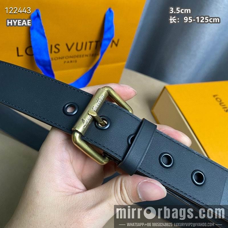 Replica LV belt 35mmX95-125cm 8L33