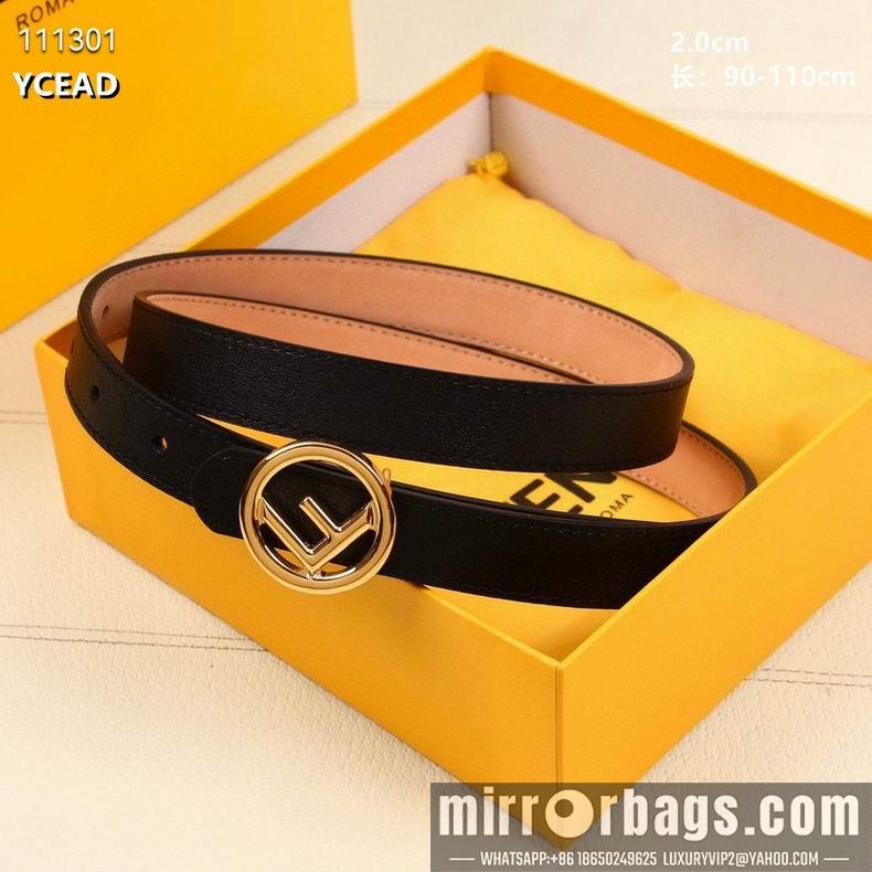 Replica Fendi Belt 20mmX90-110cm 8L07