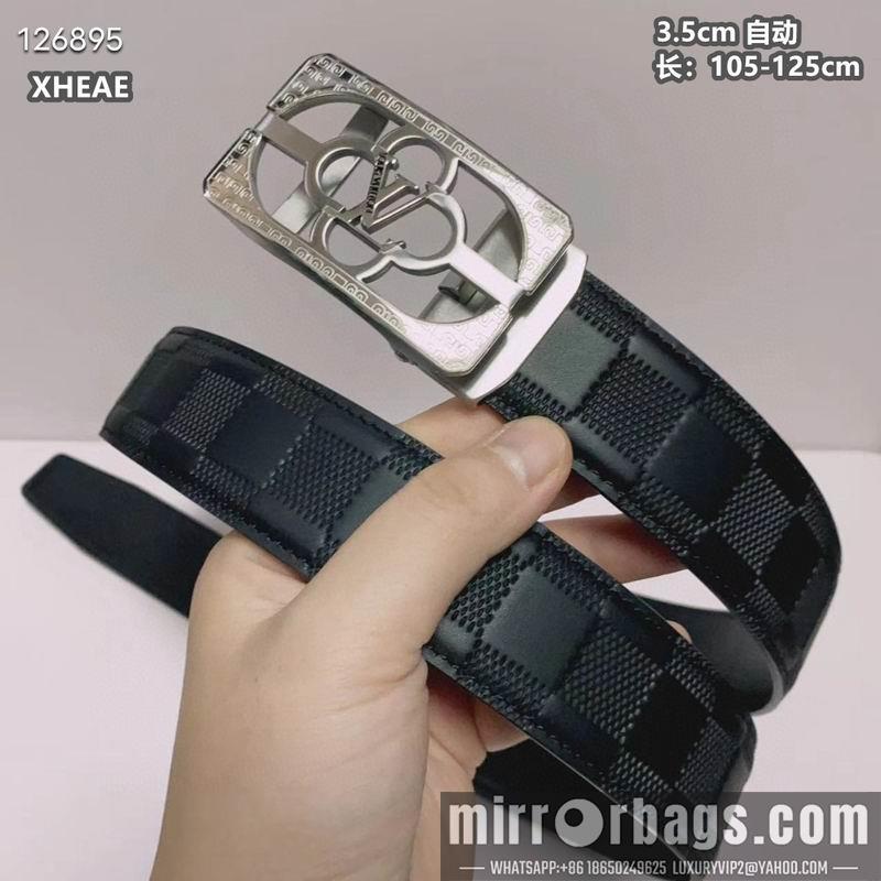 Replica LV belt 35mmX105-125cm 8L70