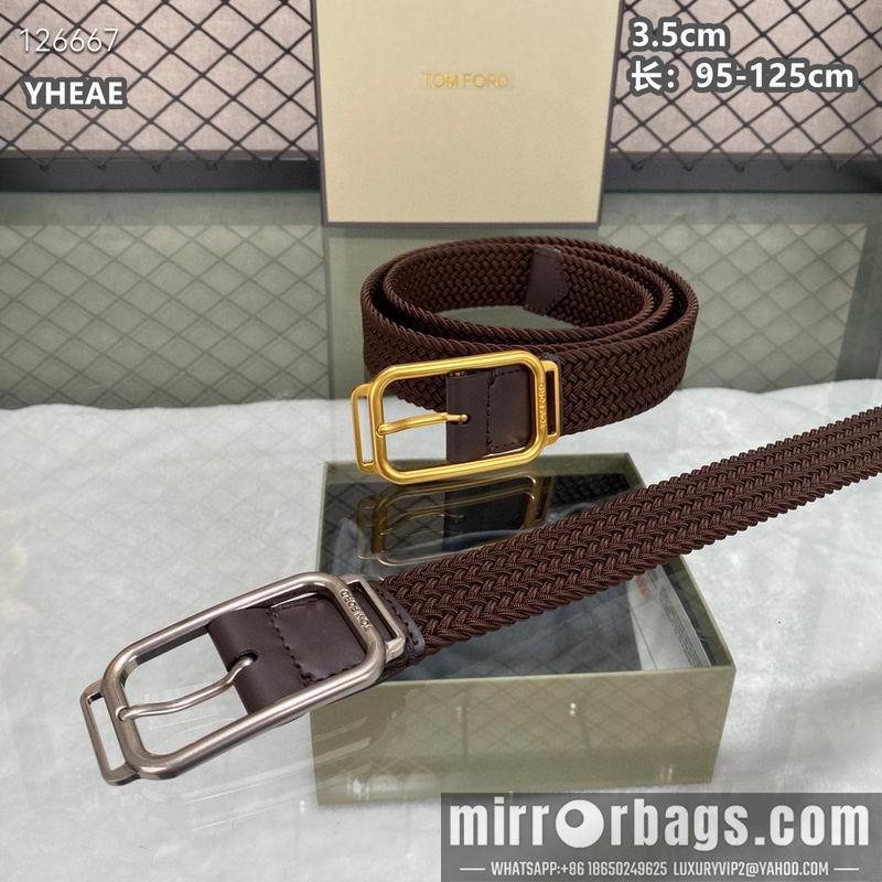 Replica TF belt 35mmX95-125cm 8L02