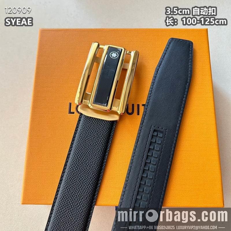 Replica Montblanc belt 自动扣 35mmX100-125cm 8L072005