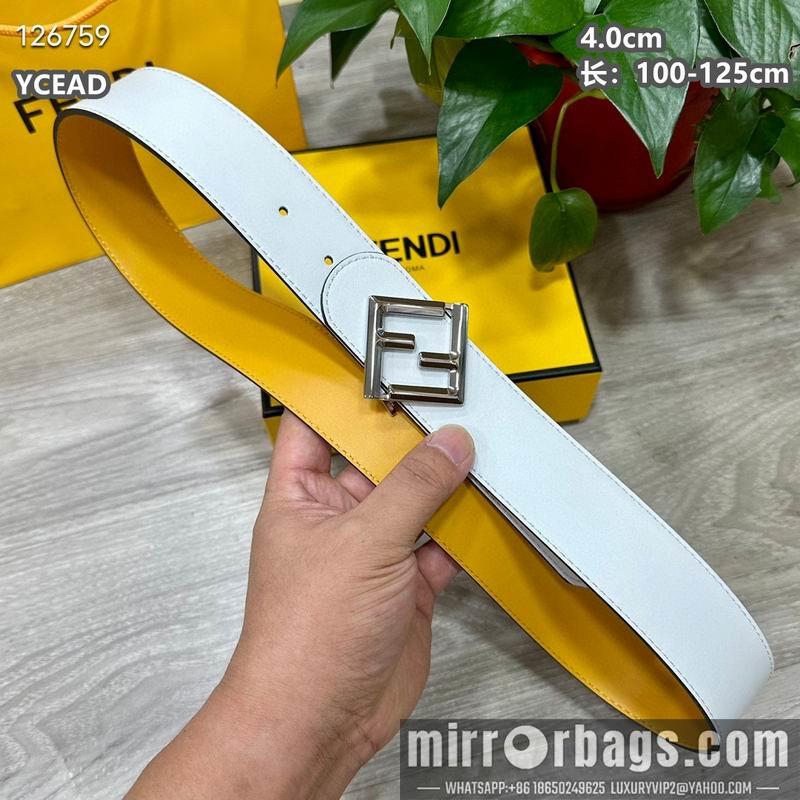 Replica Fendi belt 40mmX100-125cm 8L139