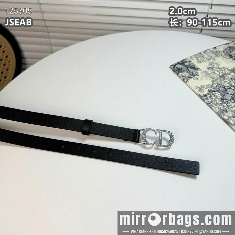 Replica Dior belt 20mmX90-115cm 8L18