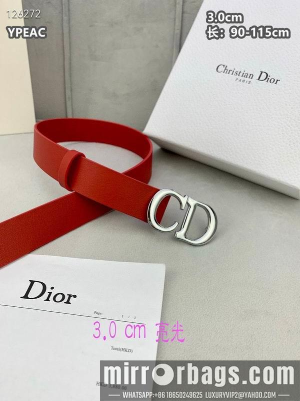Replica Dior belt 30mmX90-115cm 8L111004