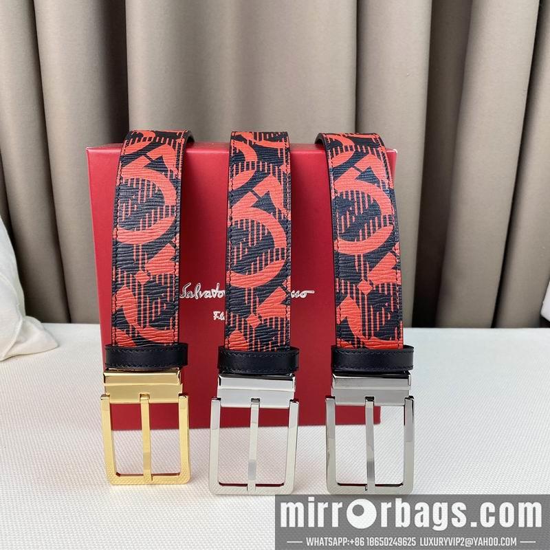 Replica Ferragamo belt 35mmX95-125cm 7D22