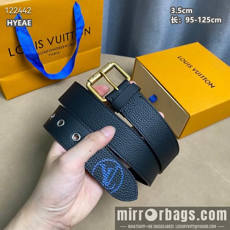 Replica LV belt 35mmX95-125cm 8L33