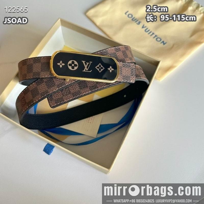 Replica LV belt 25mmX95-115cm 8L16