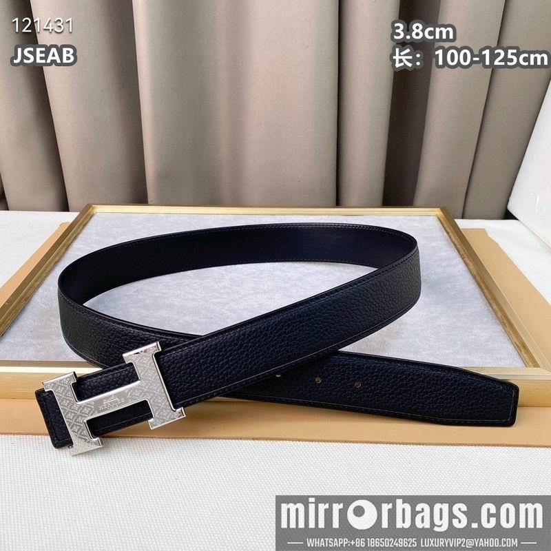 Replica Hermes belt 38mmX100-125cm 8L35