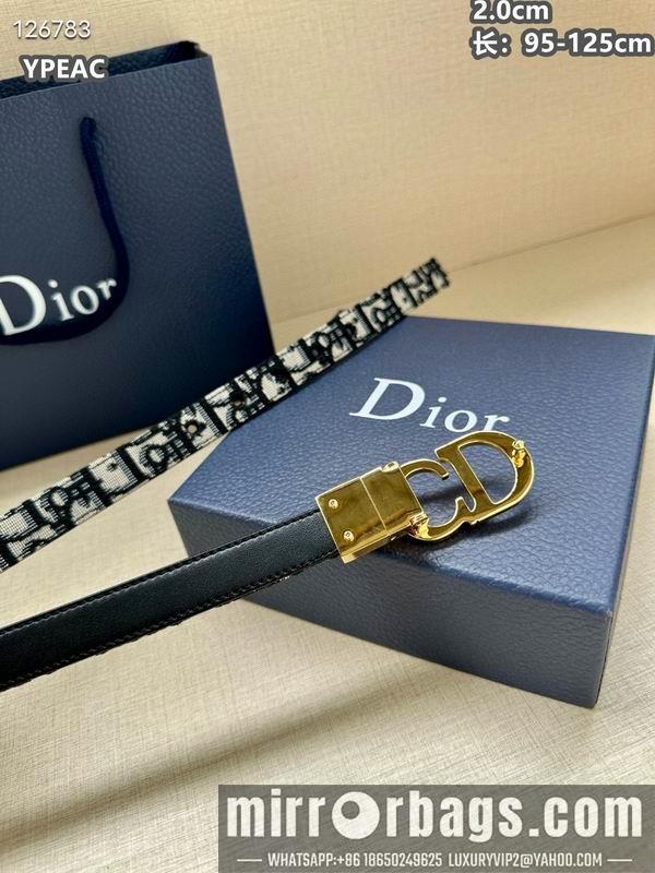 Replica Dior belt 20mmX95-125cm 8L22