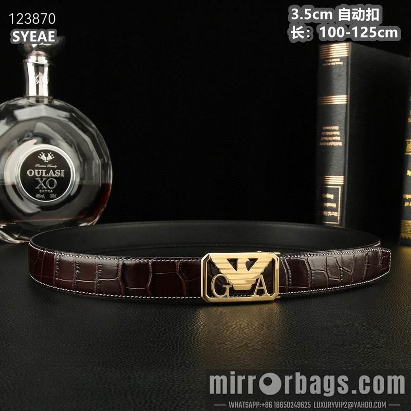 Replica Armani belt 35mmX100-125cm 8L01