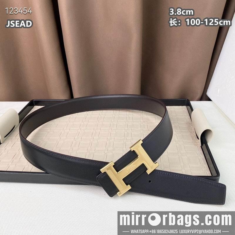 Replica Hermes belt 38mmX100-125cm 8L17