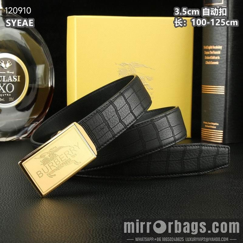 Replica Burberry belt 35mmX100-125cm 8L92