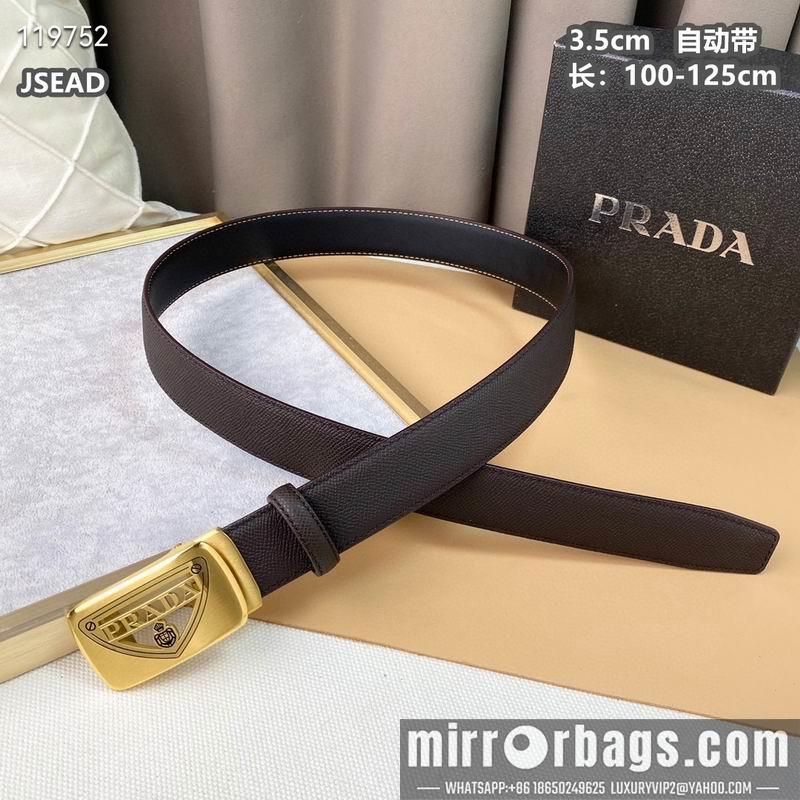 Replica Prada belt 35mmX95-125CM 8L17