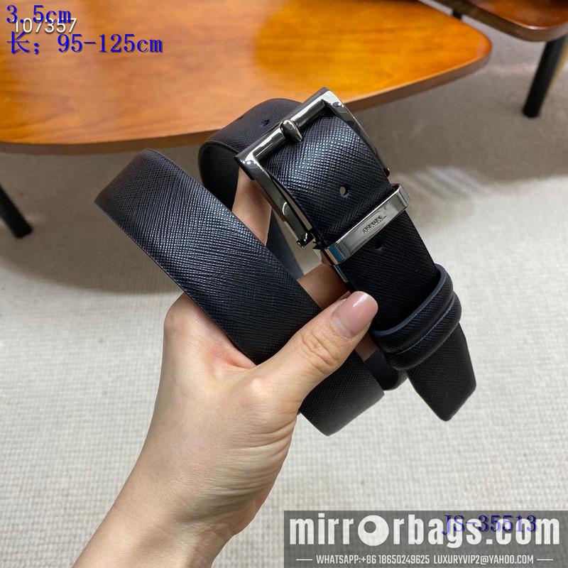 Replica Prada belt 35mmX95-125CM 8L01
