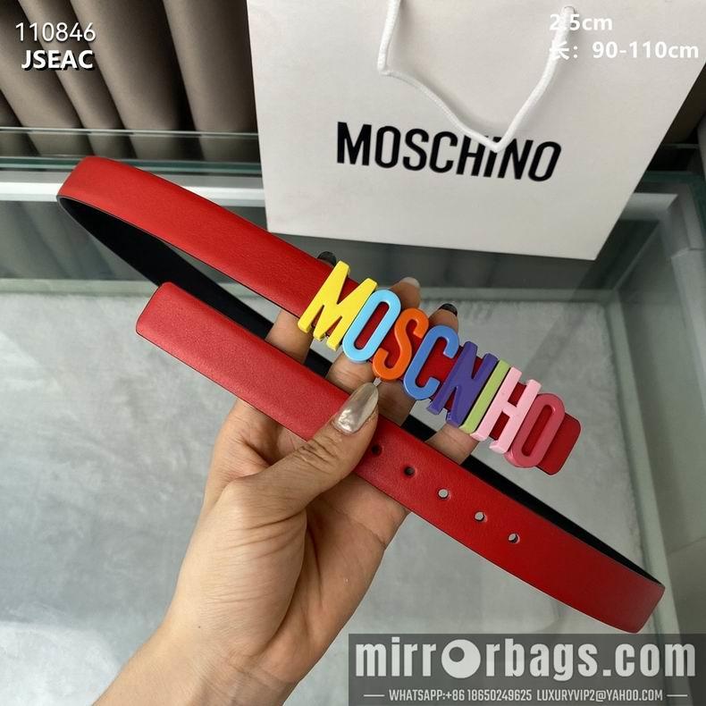 Replica Moschino Belt 25mmX90-110cm 8L01