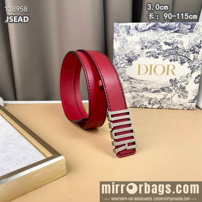 Replica Dior belt 30mmX90-115cm 8L12