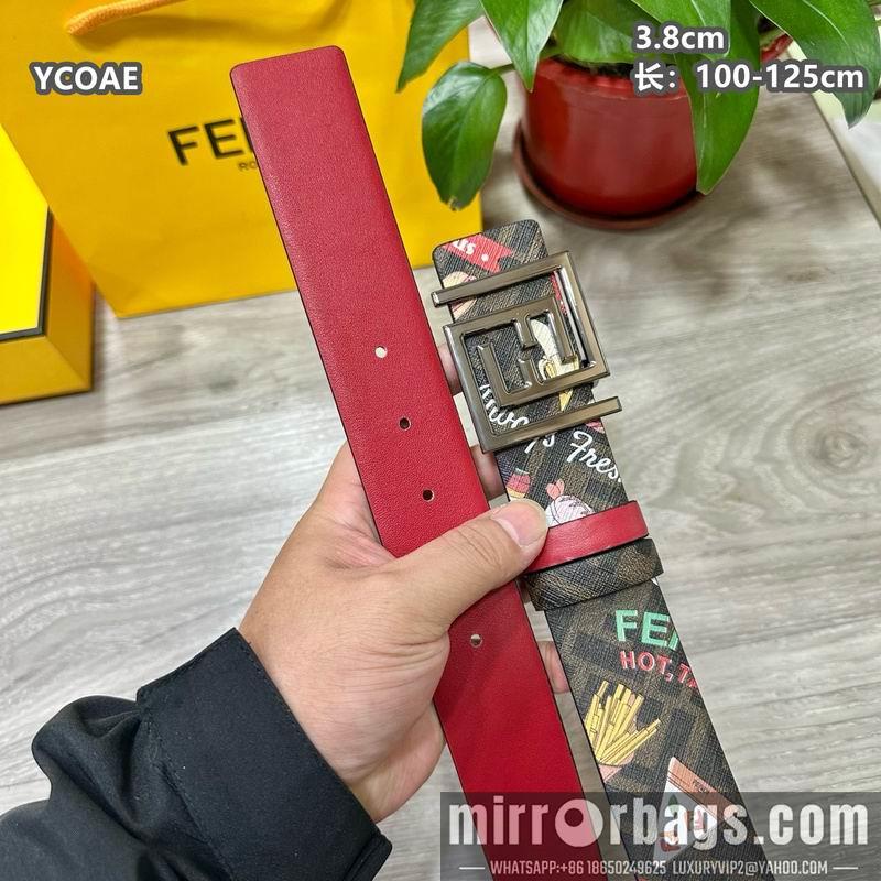 Replica Fendi belt 38mmX100-125cm 8L33