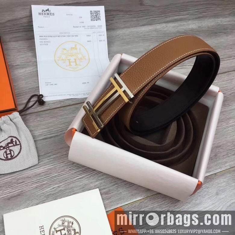 Replica Hermes Belt 38mmX100-125cm 7D07
