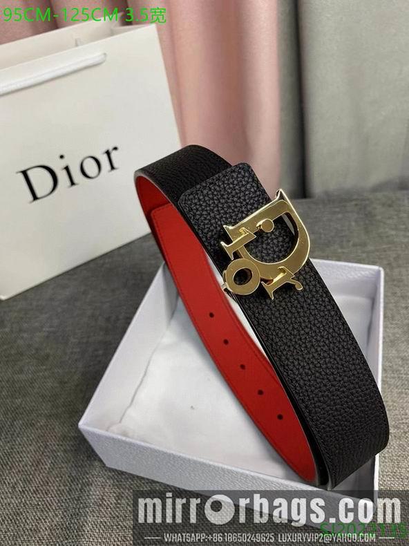 Replica Dior belt 35mmX95-125cm 7D18