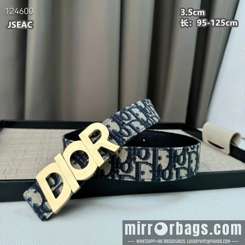 Replica Dior belt 35mmX95-125cm 8L22