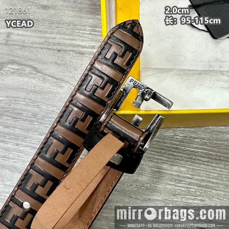 Replica Fendi belt 20mmX95-115cm 8L21