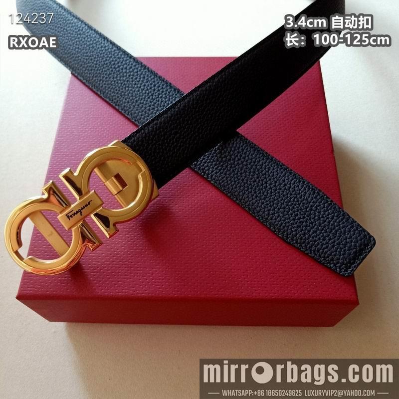 Replica Ferragamo belt 34mmX100-125cm 8L08